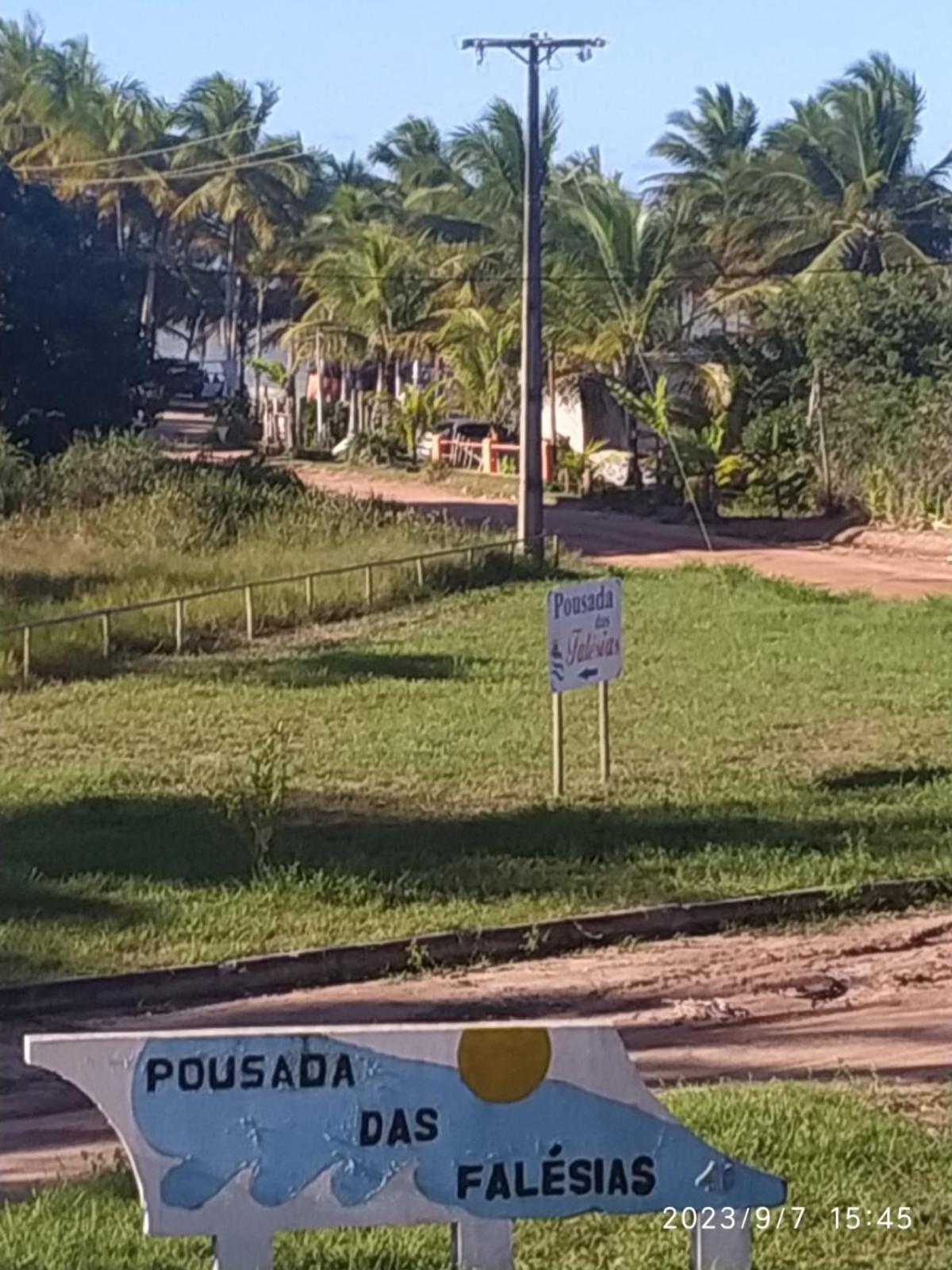 Pousada Das Falesias Hotel Prado Buitenkant foto